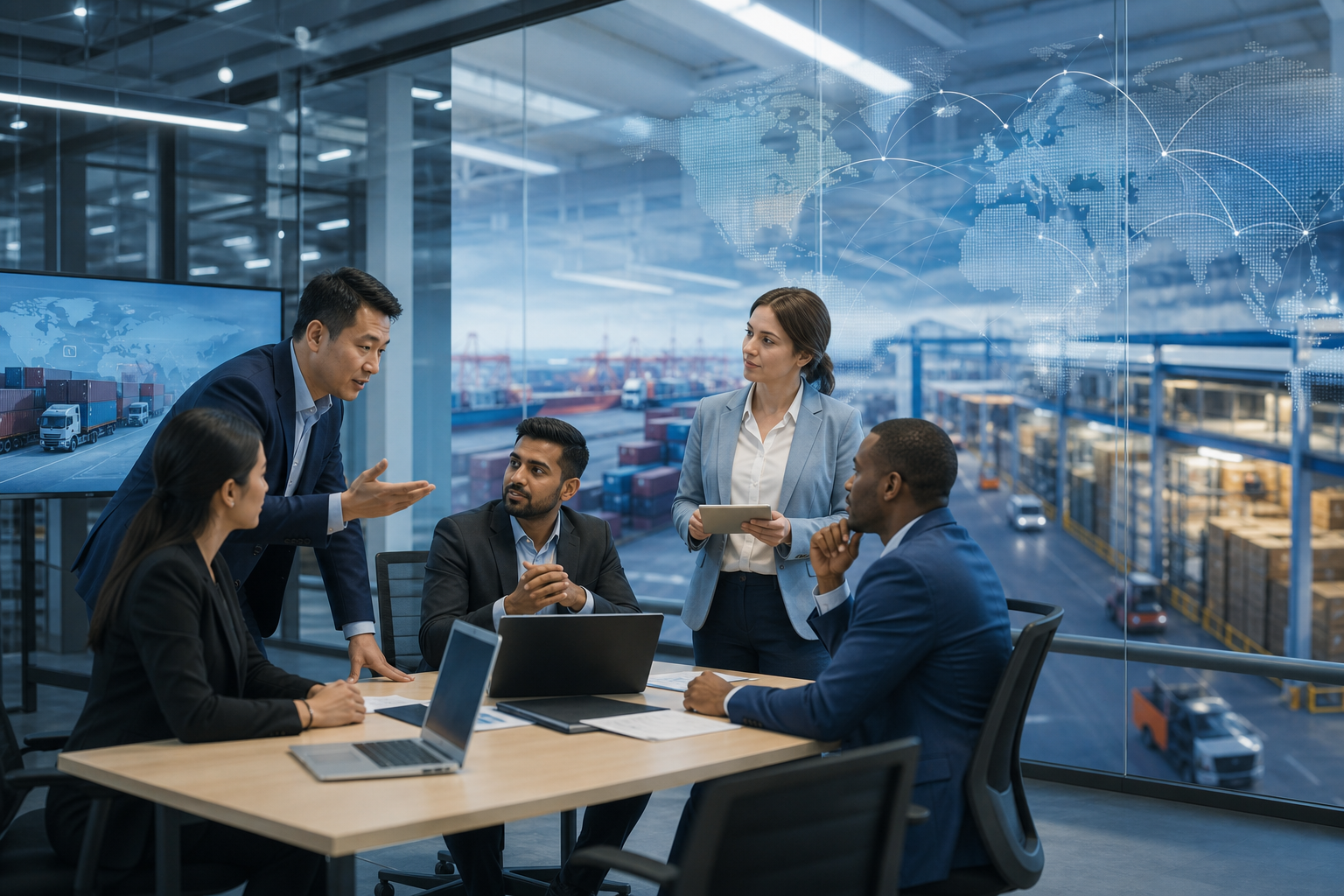 Tendlyn cross-border supply chain operations team