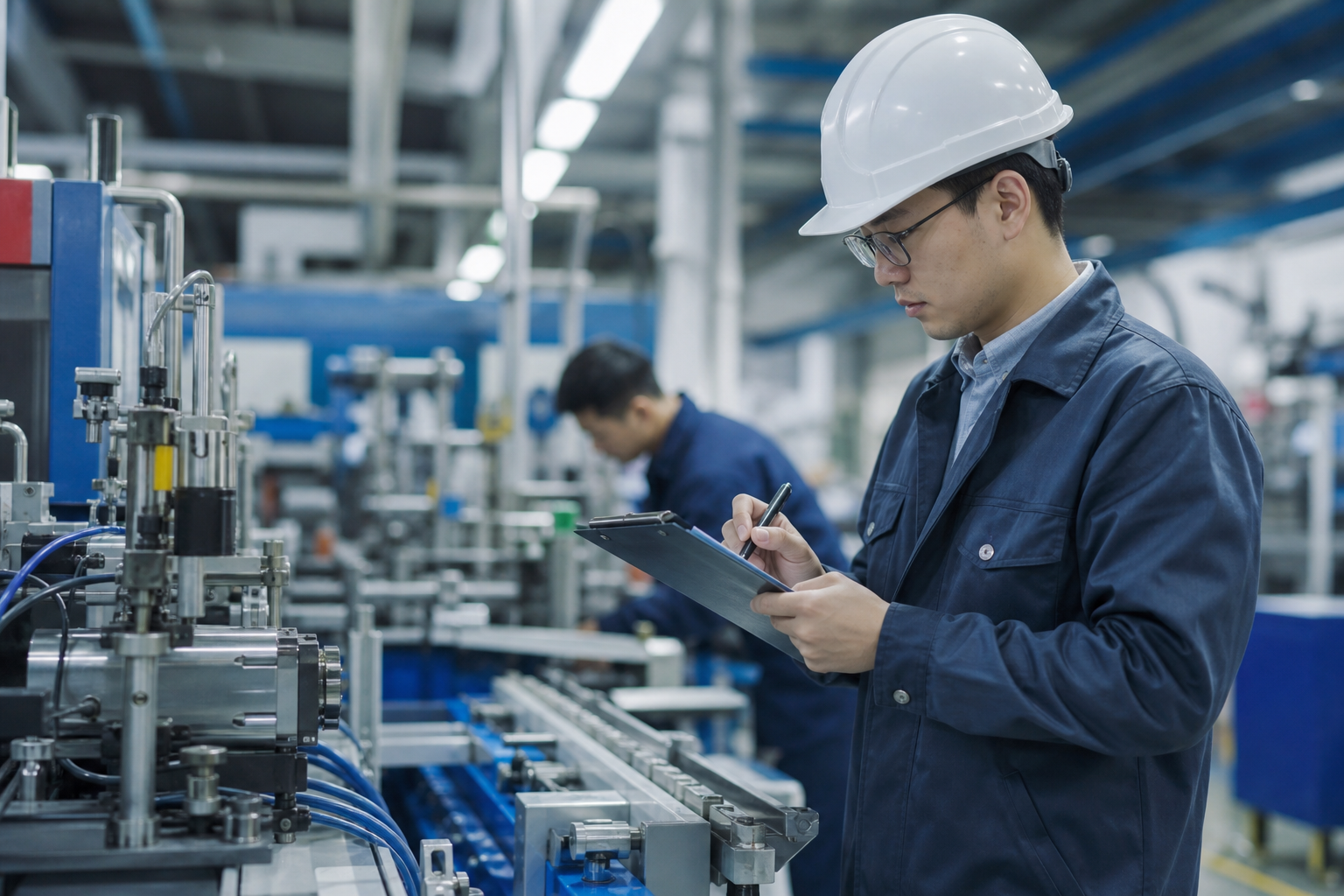 Manufacturing facility production line audit