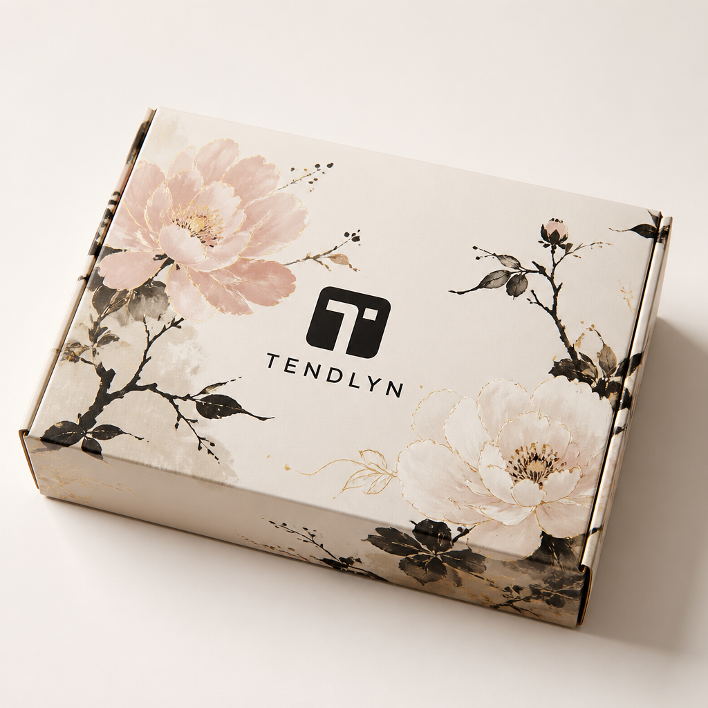 Floral color-print Tendlyn mailer