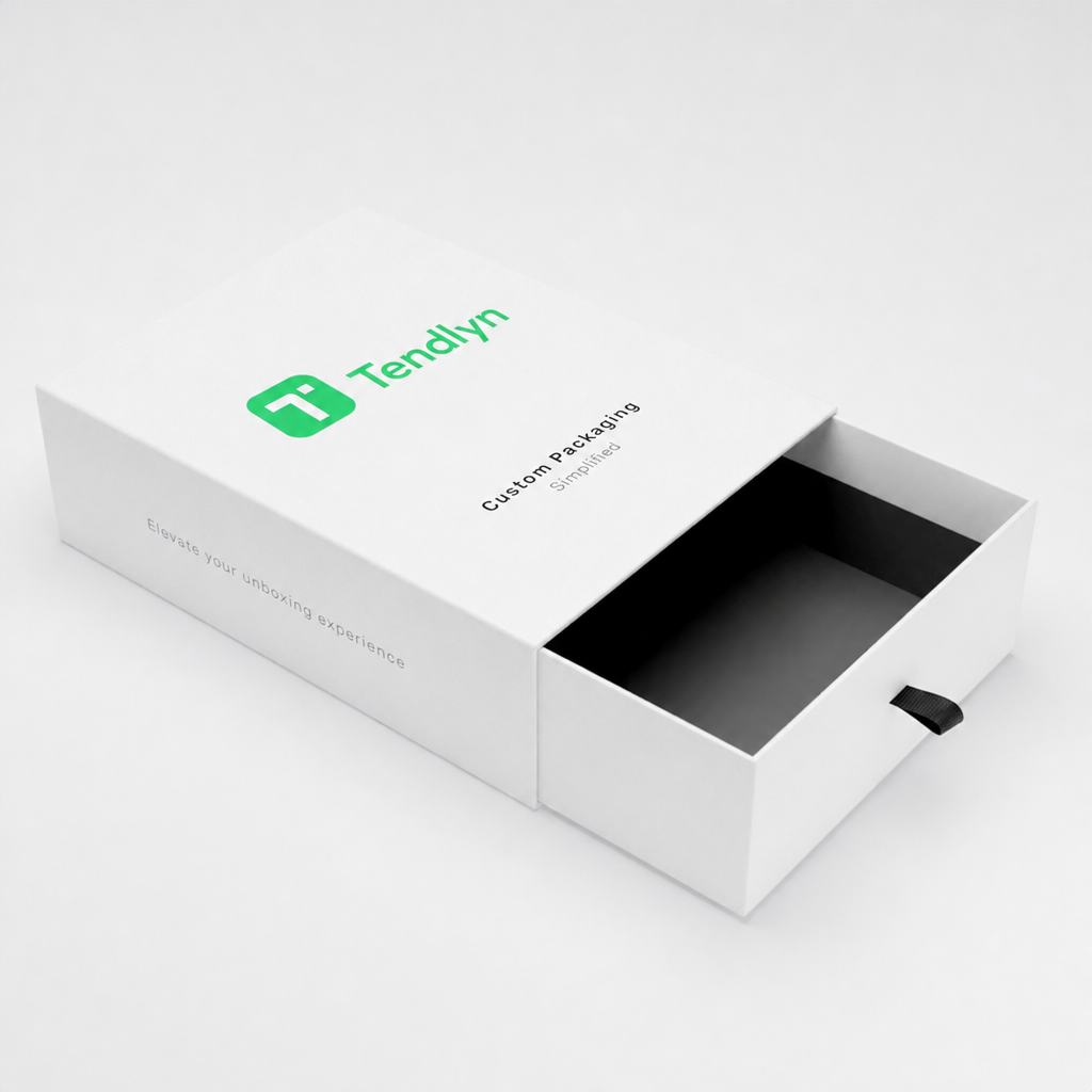 Tendlyn Rigid Drawer Box with Ribbon