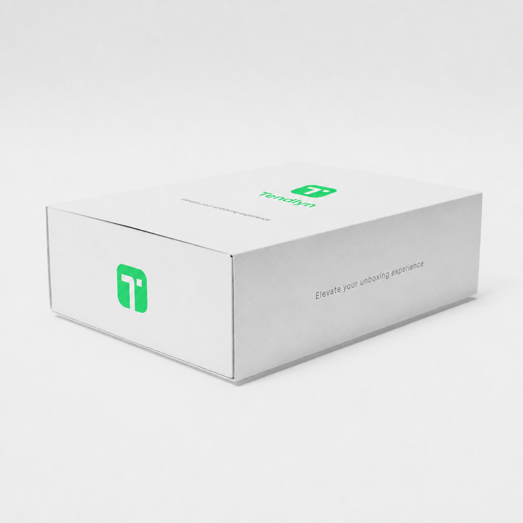 Tendlyn Foldable Tray and Sleeve Box with Thin Walls